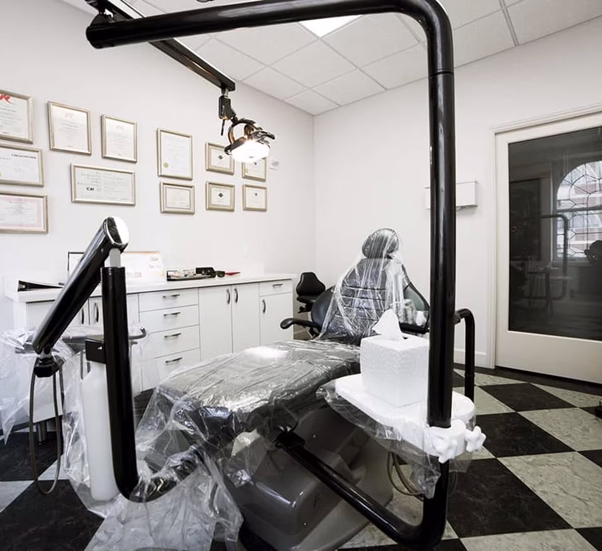 Modern treatment room at Smile Delight, aesthetic dentistry near me in San Francisco