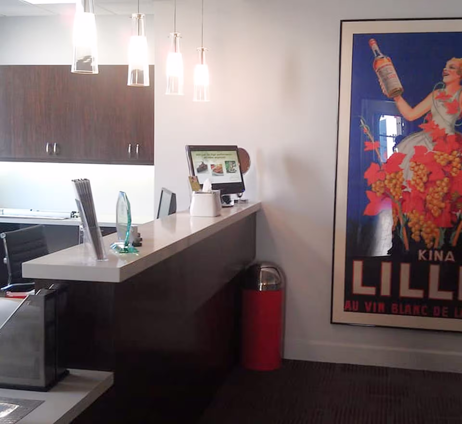 Bright Union Square cosmetic dentistry office with city views